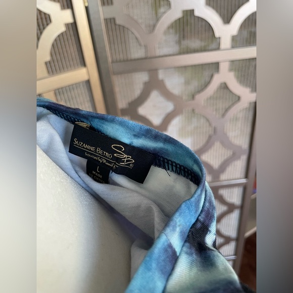 NWOT | Suzanne Betro Tie Dye Maxi Dress | L - Picture 5 of 6